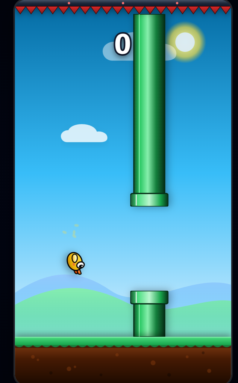 Flappy Bird gerado